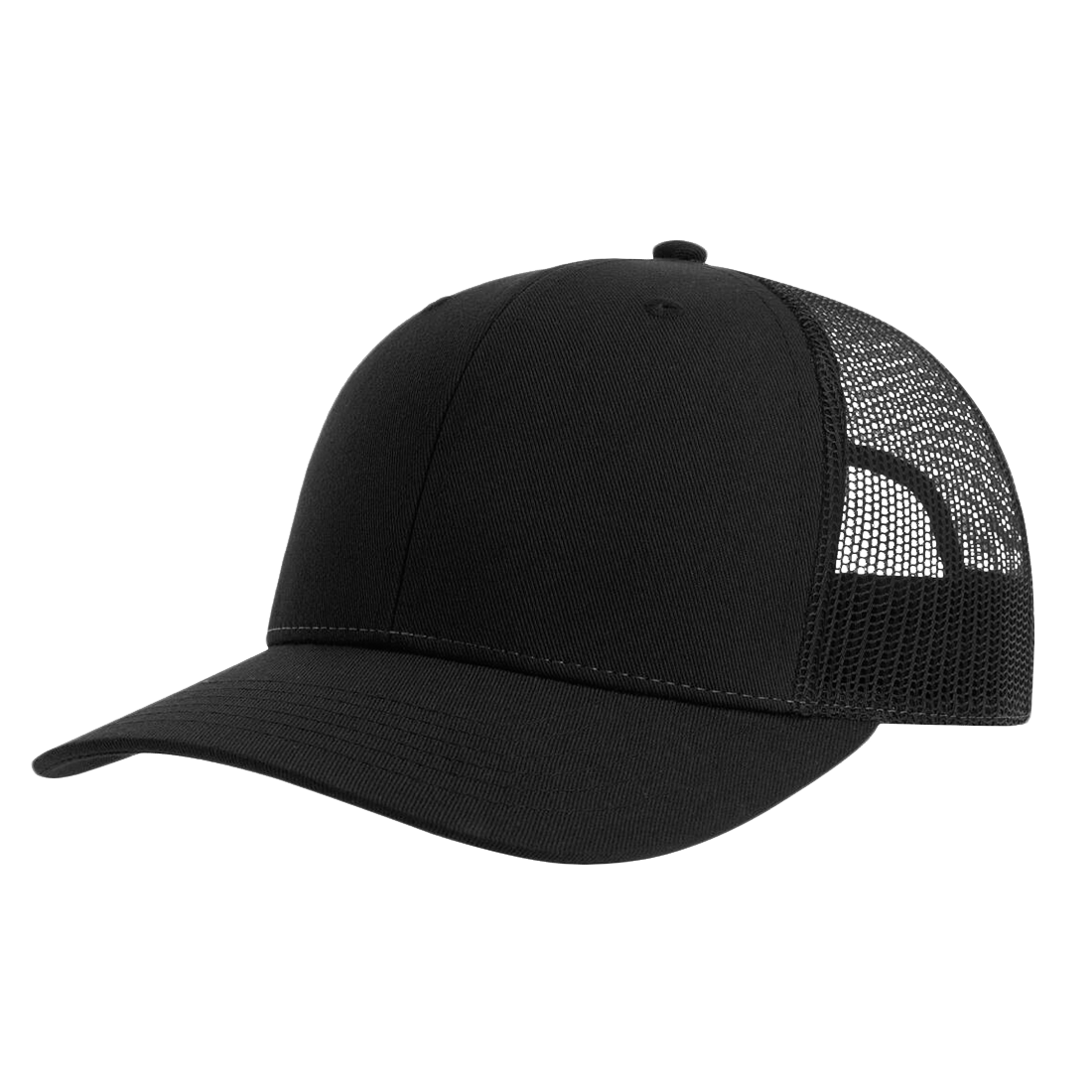 CASQUETTE trucker recyclée black-black-2