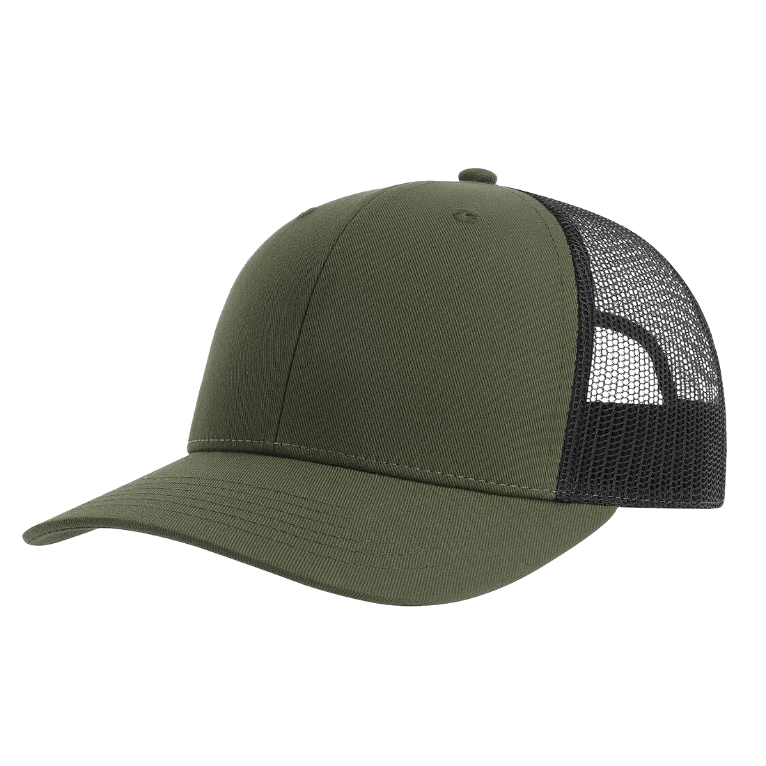 CASQUETTE trucker recyclée olive-black