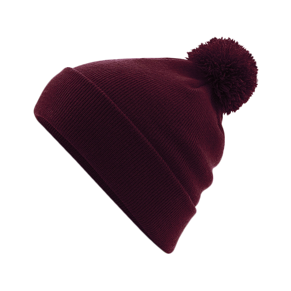 BONNET Pompon burgundy