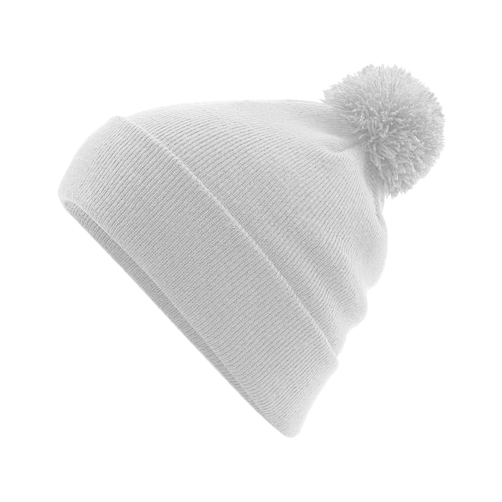 BONNET Pompon white