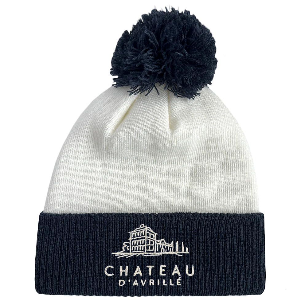 Bonnet à pompon personnalisé - Snowstar Patch - B443