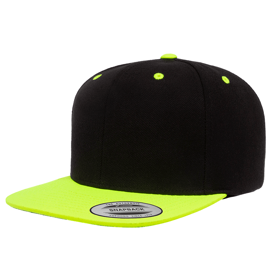 Black/ neon-yellow