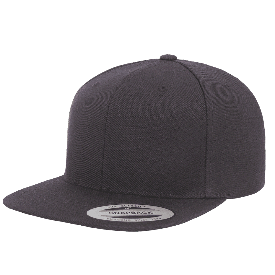 CASQUETTE SNAPBACK Yupoong Classique dark-grey