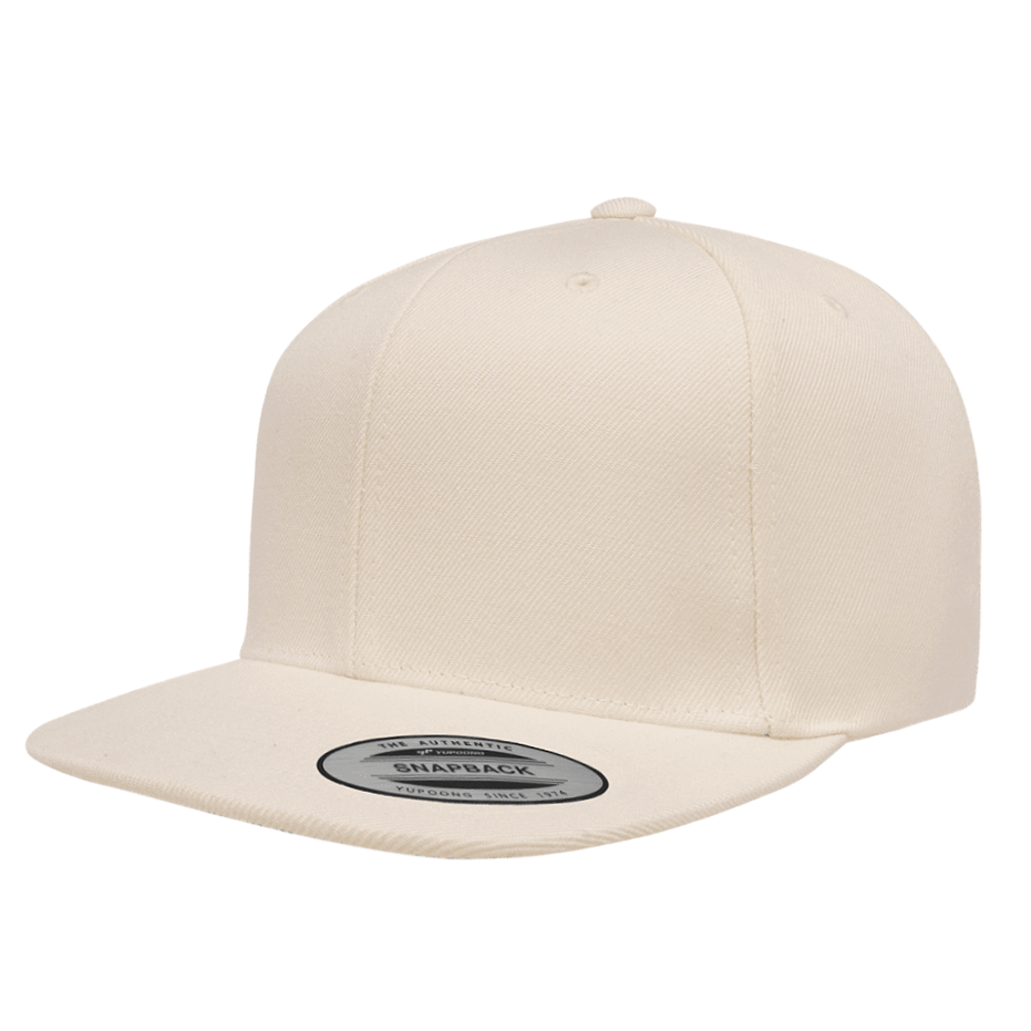 CASQUETTE SNAPBACK Yupoong Classique natural