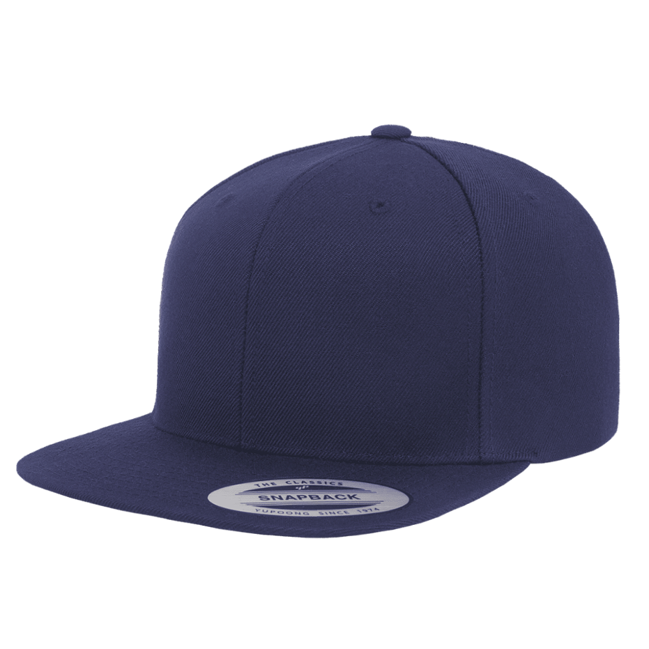 CASQUETTE SNAPBACK Yupoong Classique dark-navy