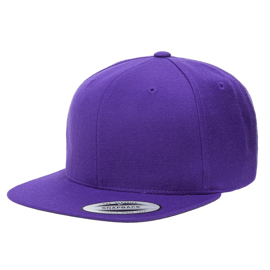 CASQUETTE SNAPBACK Yupoong Classique purple