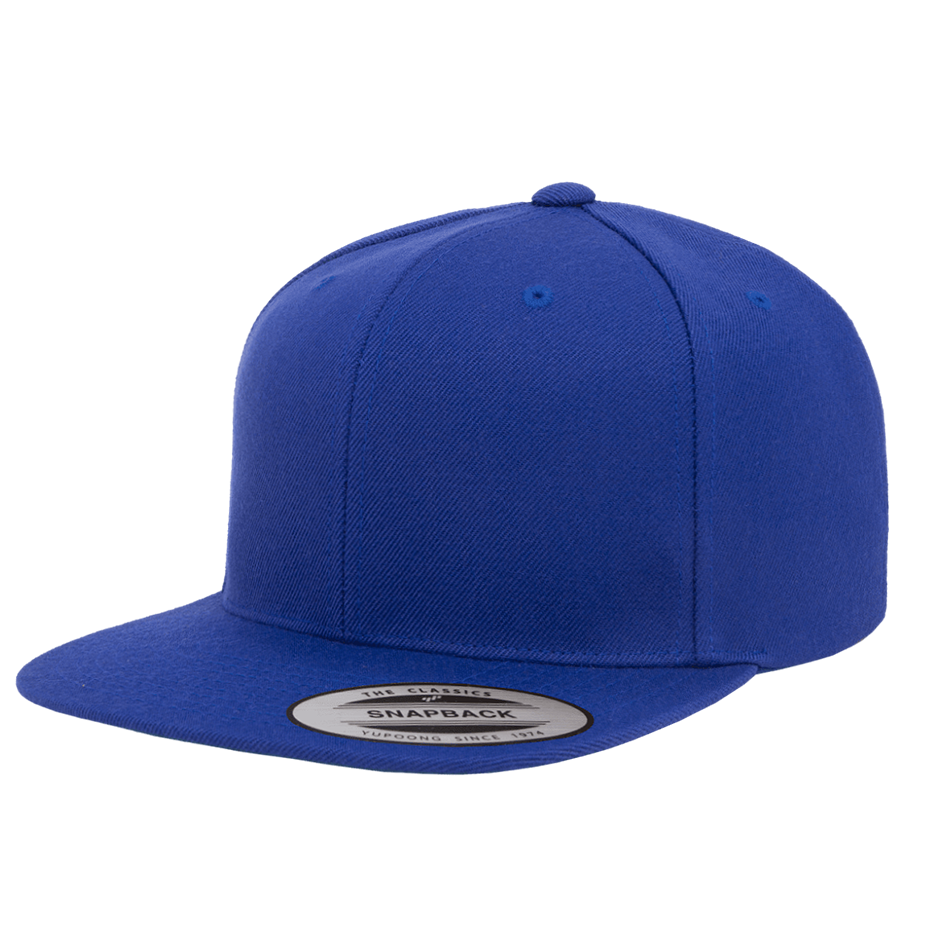 CASQUETTE SNAPBACK Yupoong Classique royal