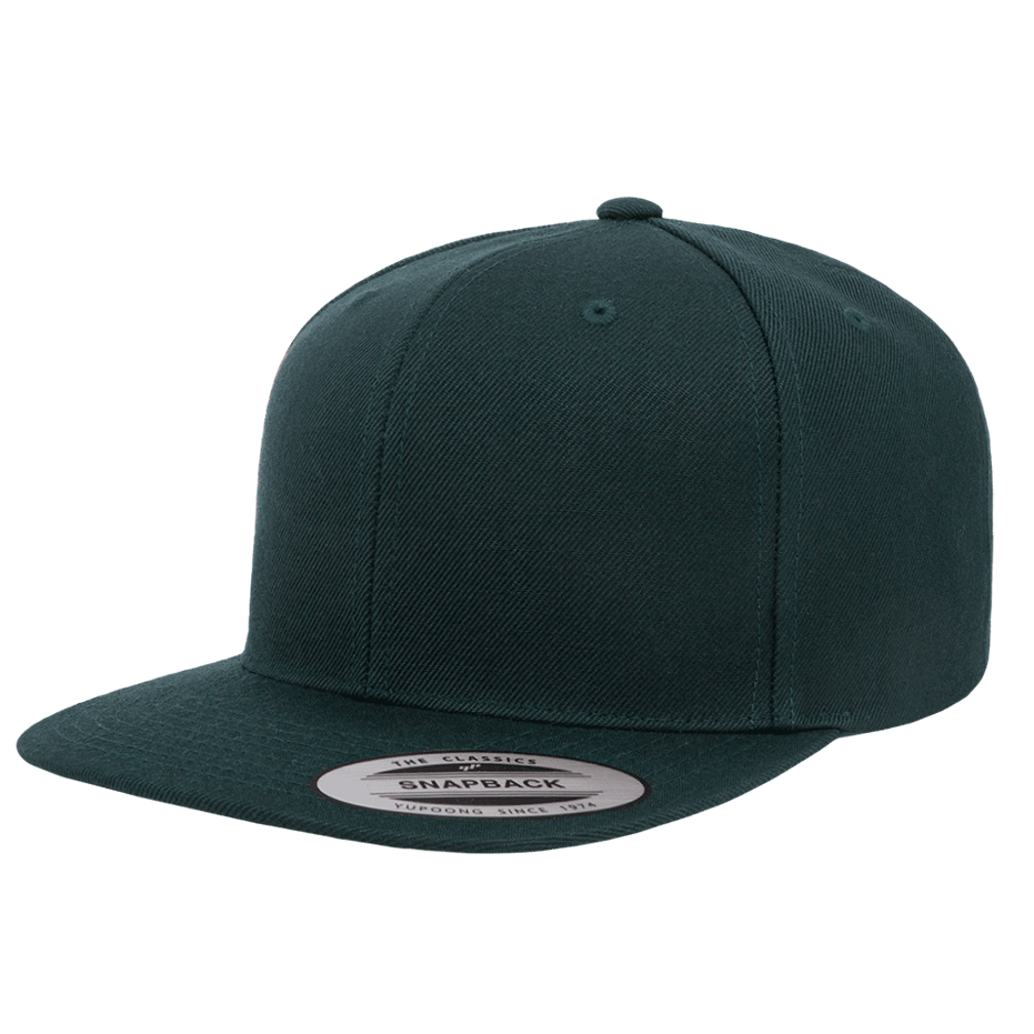 CASQUETTE SNAPBACK Yupoong Classique spruce