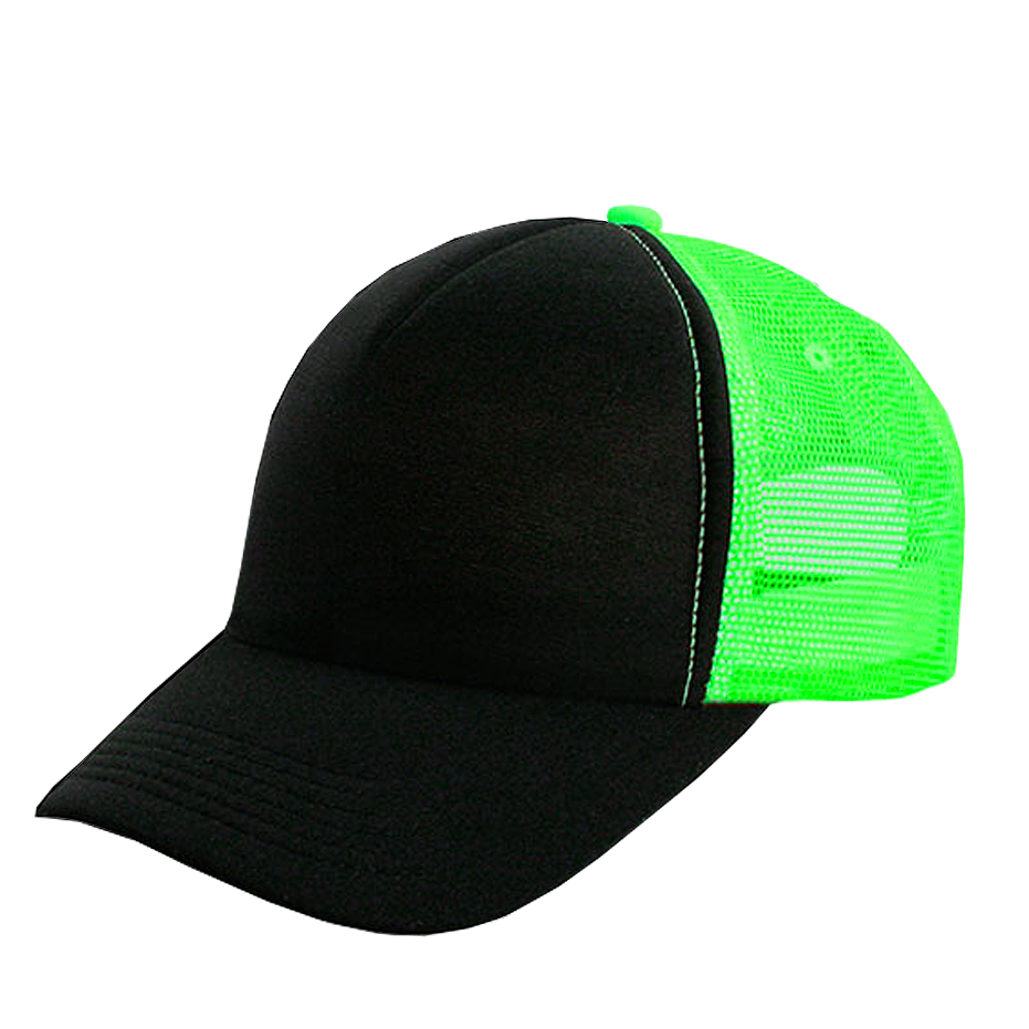 CASQUETTE TRUCKER Classic 2 black-neon-green