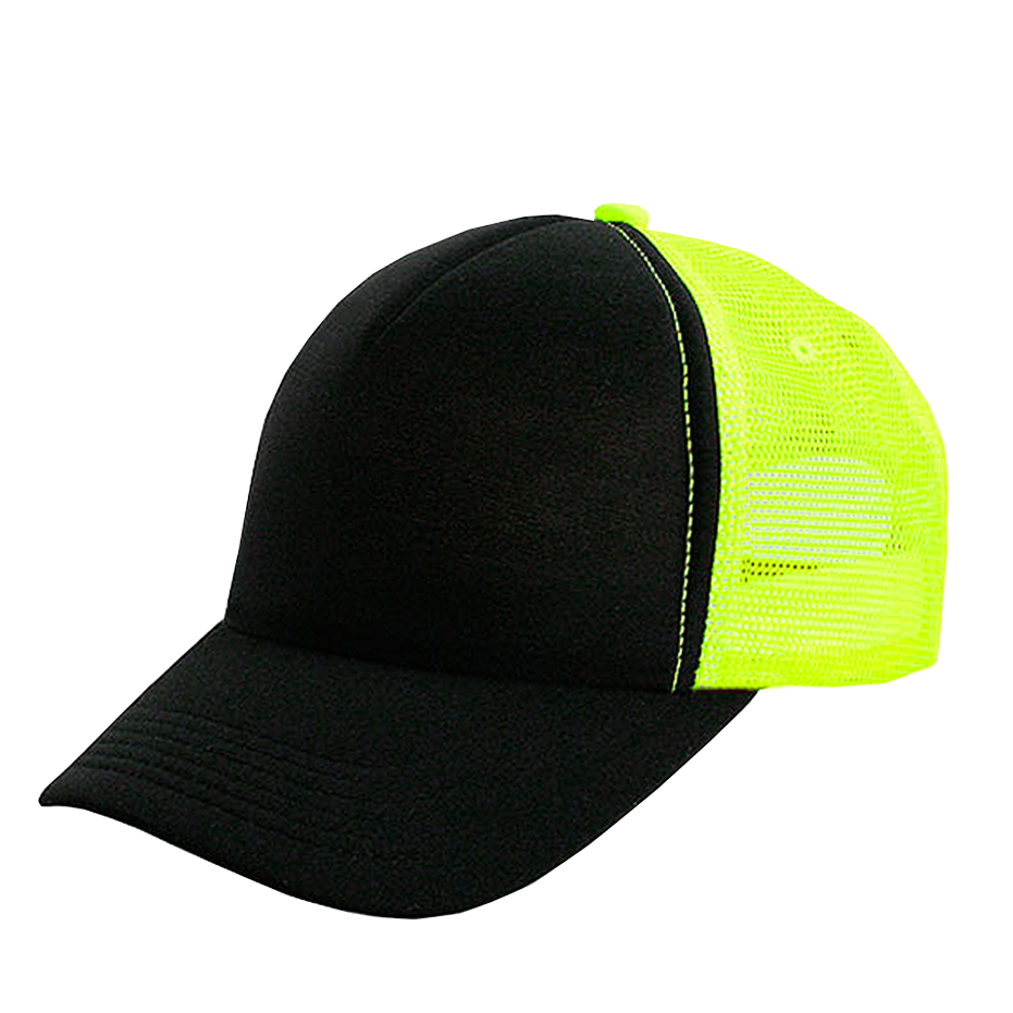 CASQUETTE TRUCKER Classic 2 black-neon-yellow