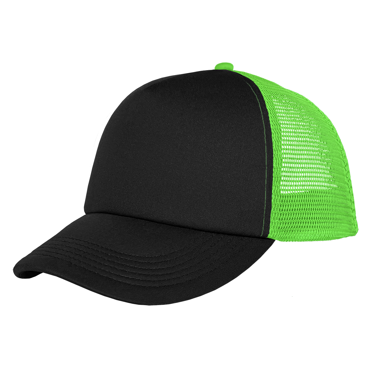 CASQUETTE TRUCKER Classic black-neon-green