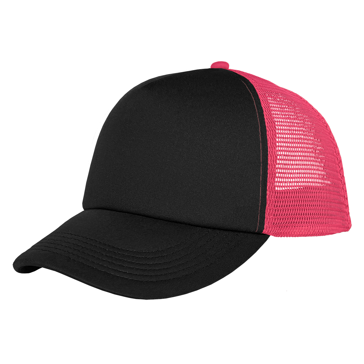 CASQUETTE TRUCKER Classic black-neon-pink