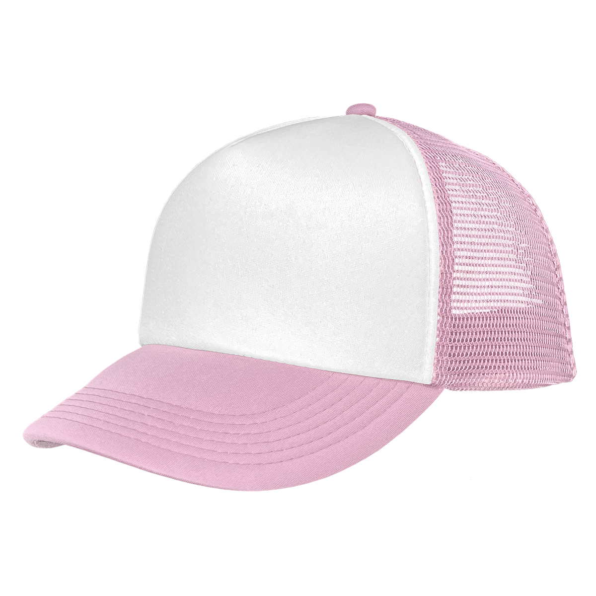 CASQUETTE TRUCKER Classic white-baby-pink