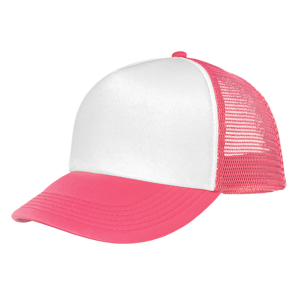 CASQUETTE TRUCKER Classic white-neon-pink