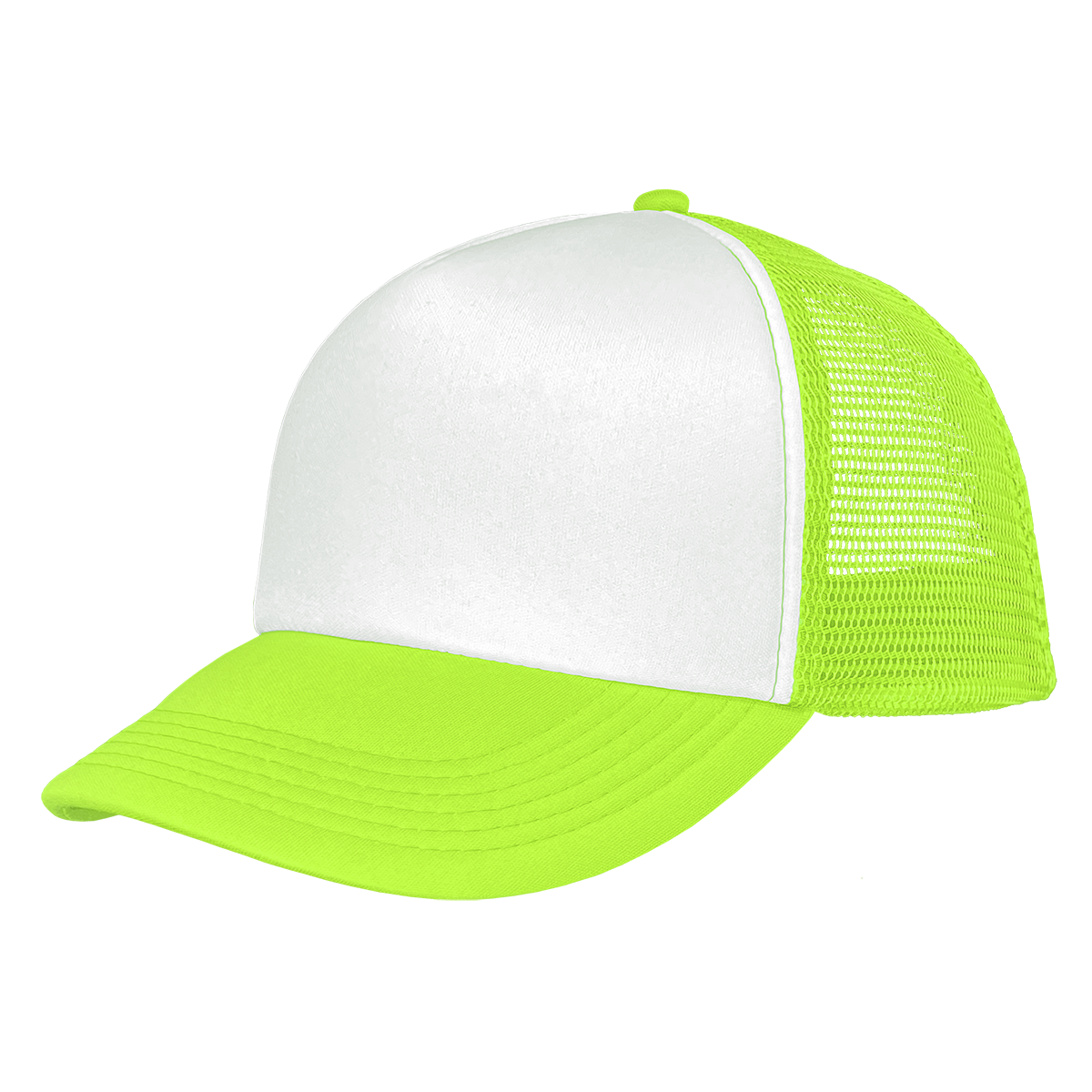 CASQUETTE TRUCKER Classic white-neon-yellow