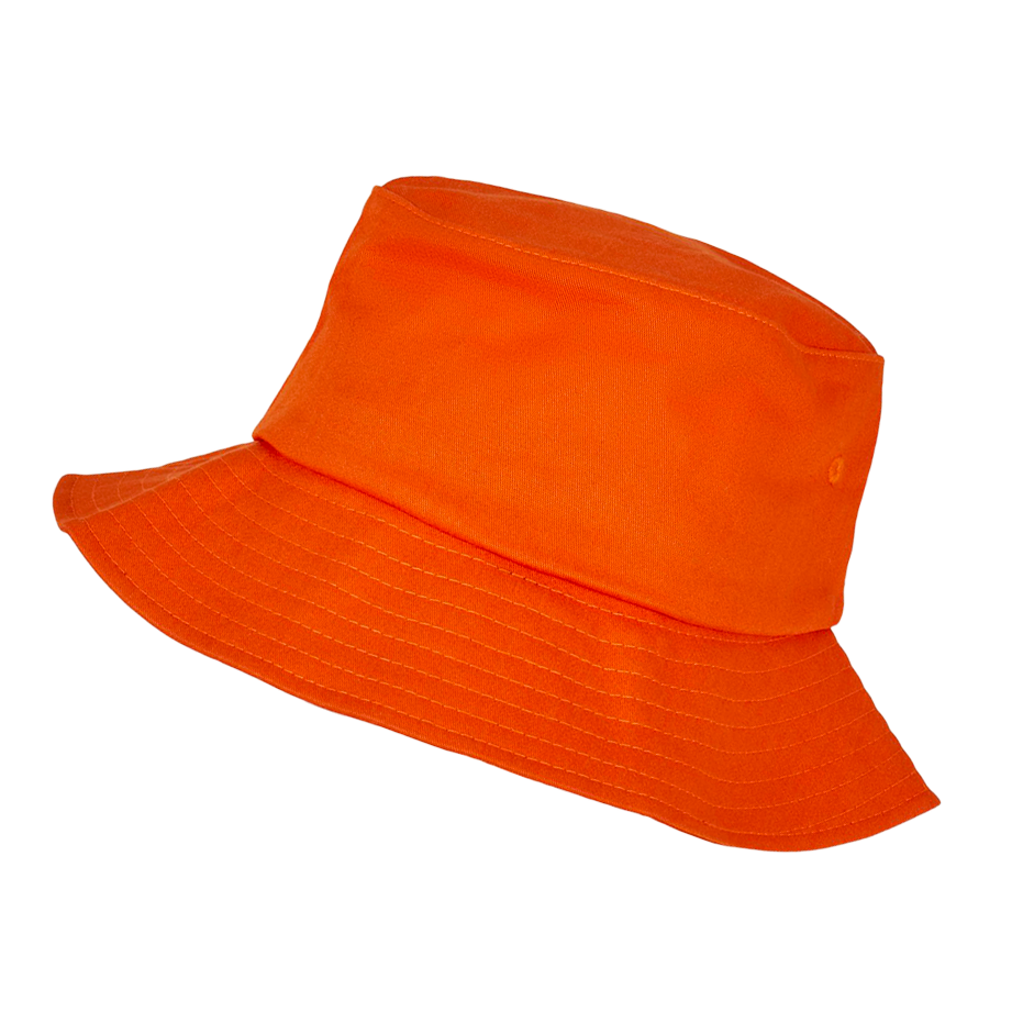 Bob en coton Flexfit orange