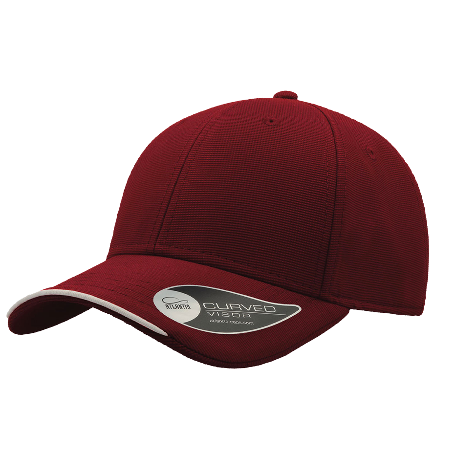 CASQUETTE BASEBALL Contrast sport burgundy