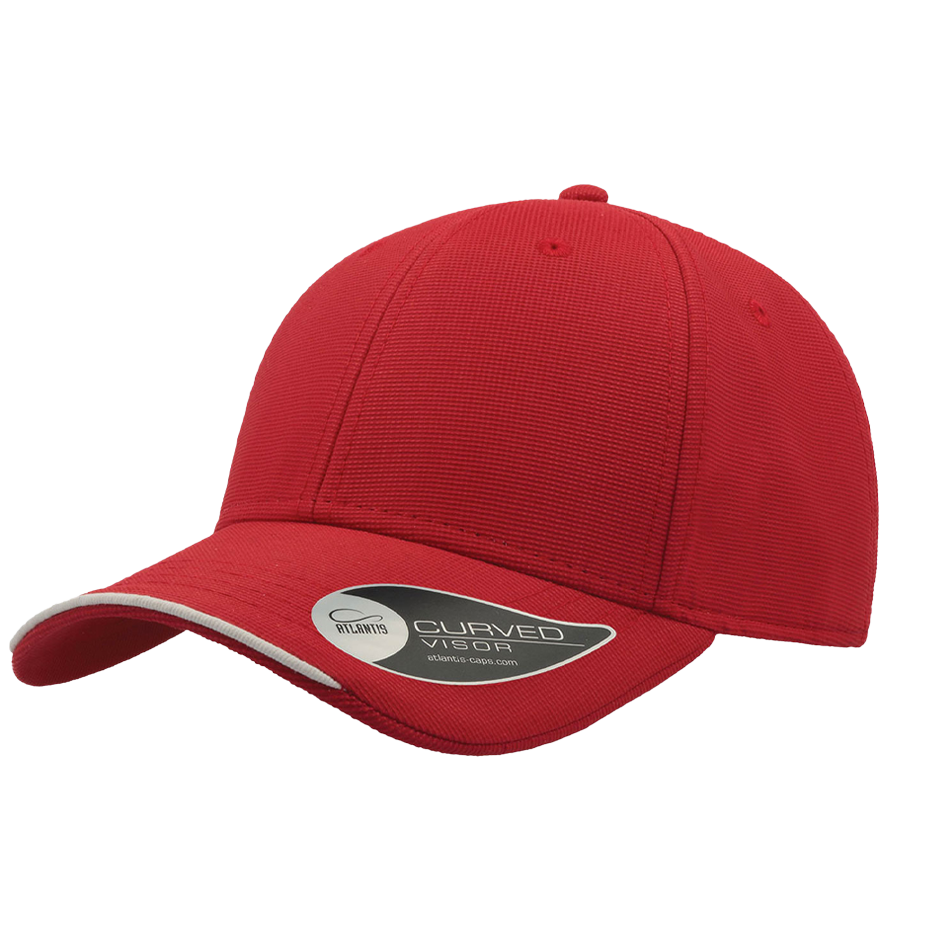 CASQUETTE BASEBALL Contrast sport red