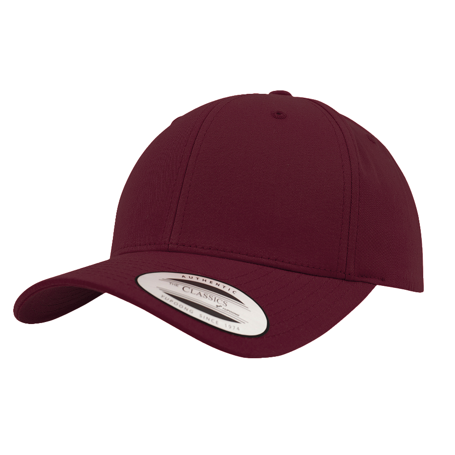 CASQUETTE BASEBALL Yupoong maroon