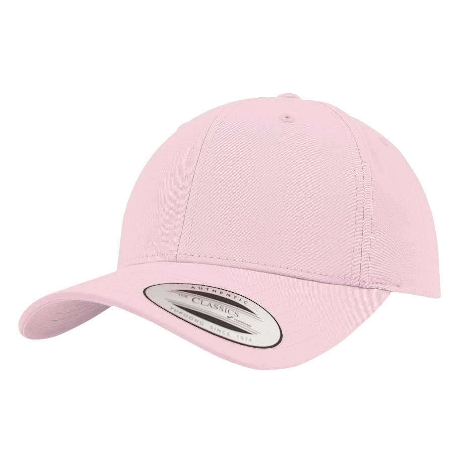 CASQUETTE BASEBALL Yupoong pink