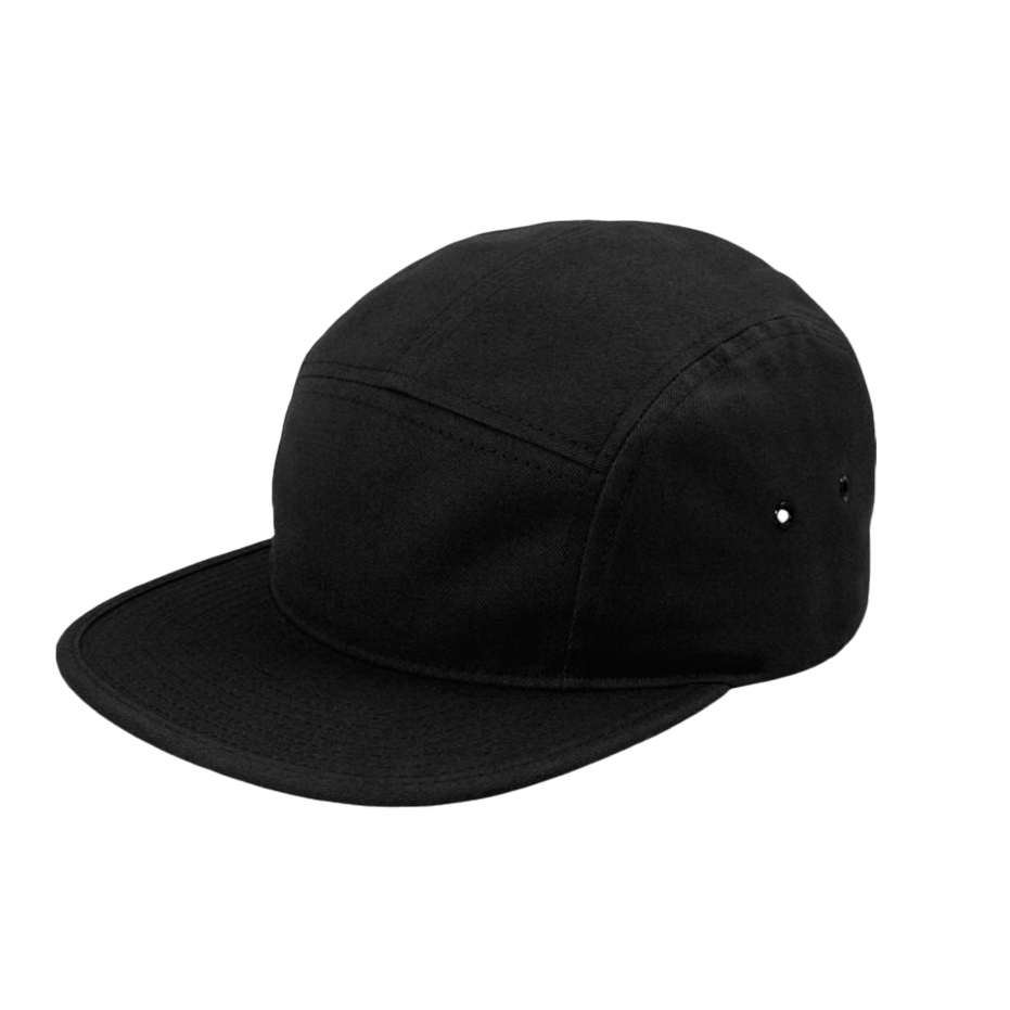 CASQUETTE 5 PANEL Yupoong black