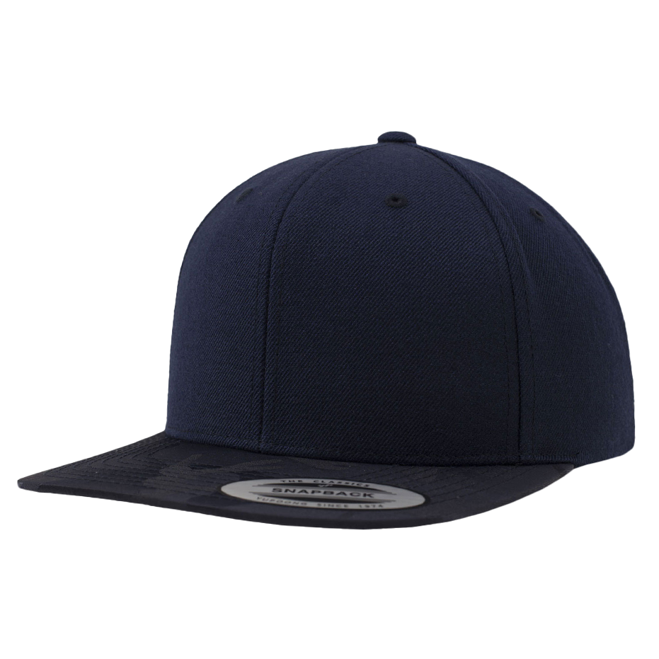 CASQUETTE SNAPBACK Yupoong Camo navy-camo