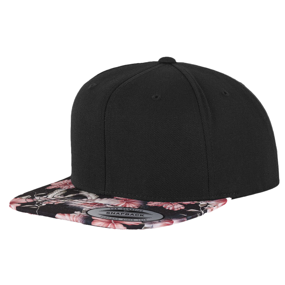 CASQUETTE SNAPBACK Yupoong Printed floral-red