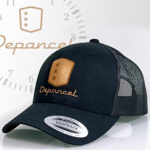 Casquette-Trucker-Yupoong-personnalisée-avec-patch