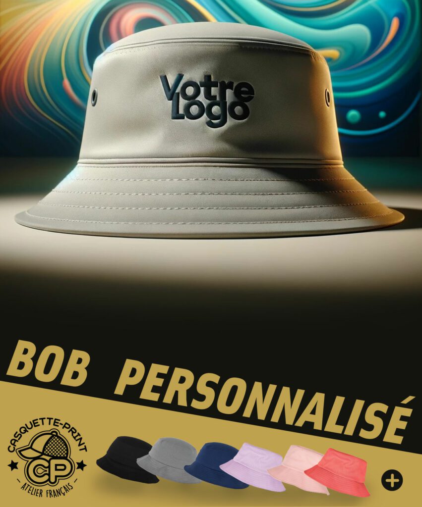 Bob personnalise-CASQUETTE PRINT