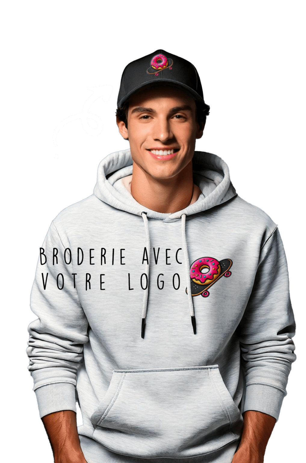 Casquette Baseball Personnalisable - Upload Photo/logo - Taille Ajustable - Coton Délavé