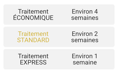 Choisir ses traitements de commande