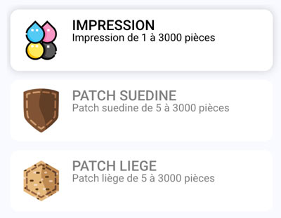 Choisir son mode marquage